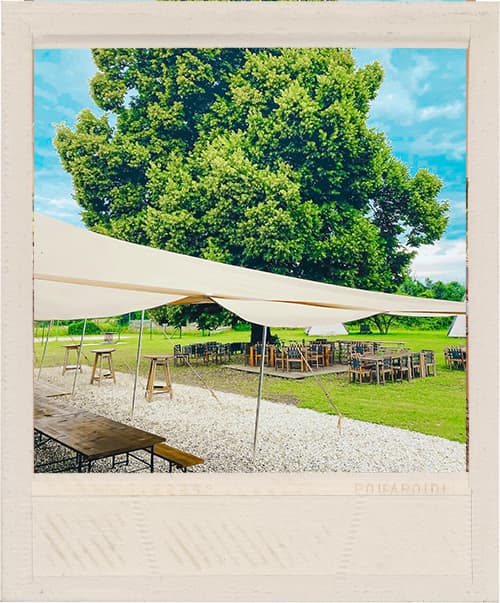 Glampingzelt im Green Valley Glamping