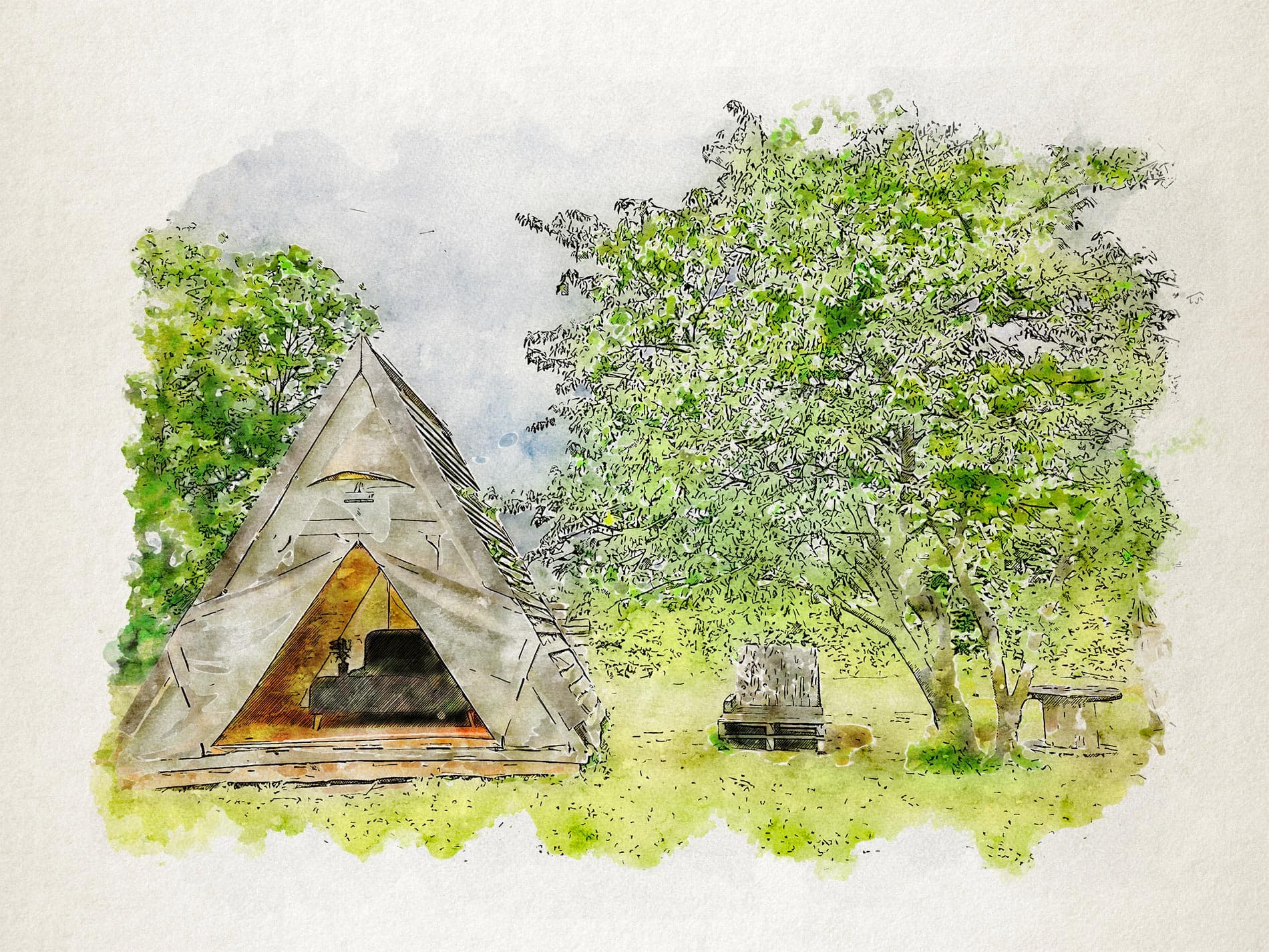 Green Valley Glamping, Šešče pri Preboldu, Slowenien