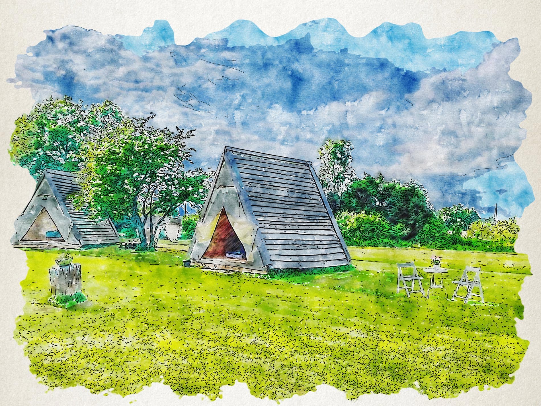 Green Valley Glamping, Šešče pri Preboldu, Slowenien