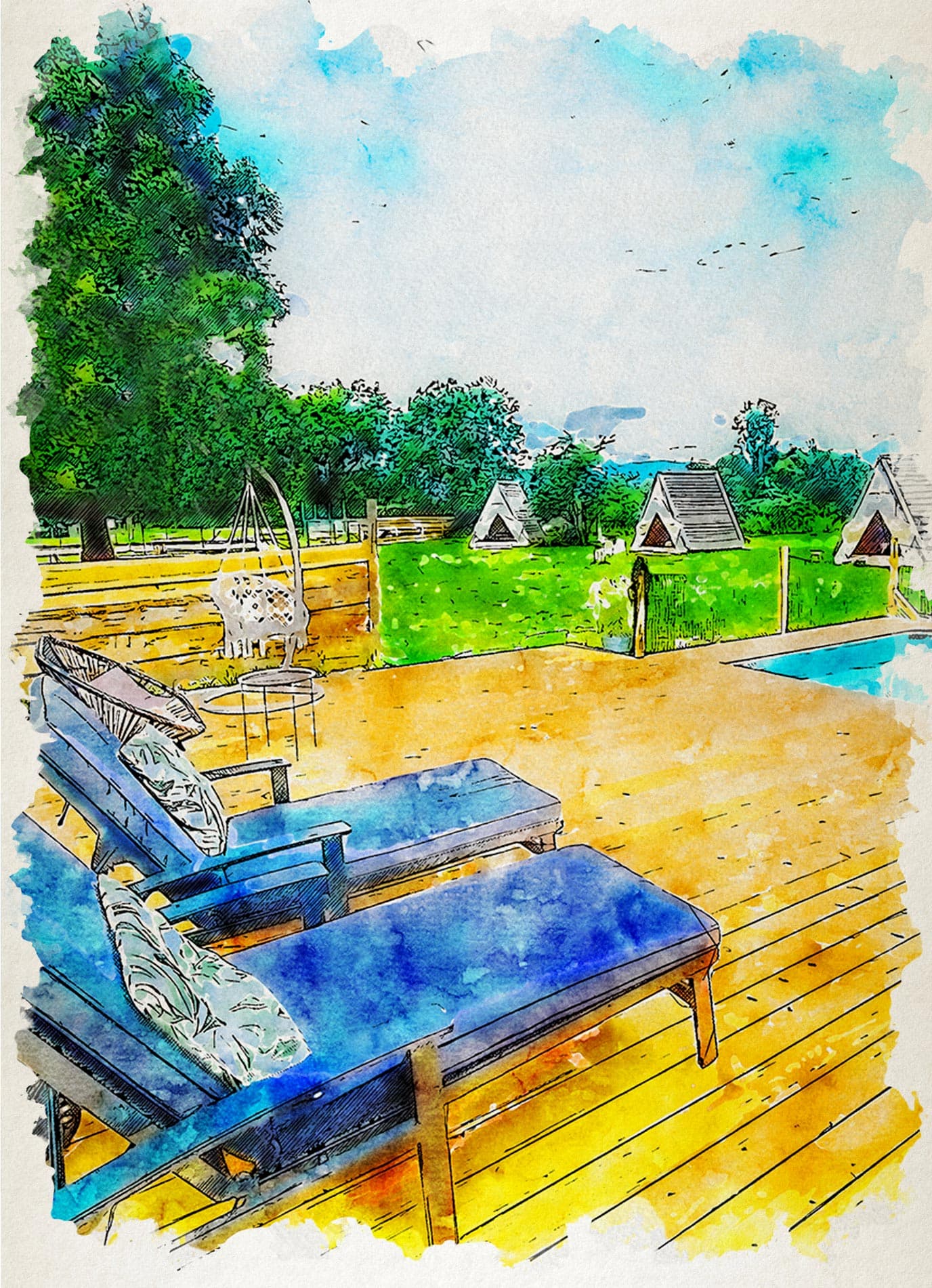Green Valley Glamping, Šešče pri Preboldu, Slowenien