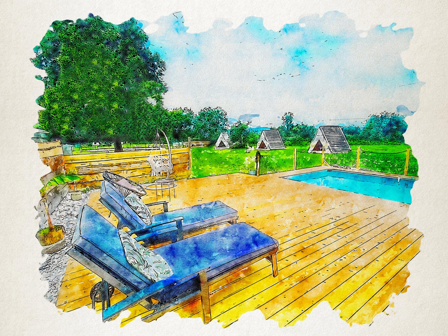 Green Valley Glamping, Šešče pri Preboldu, Slowenien