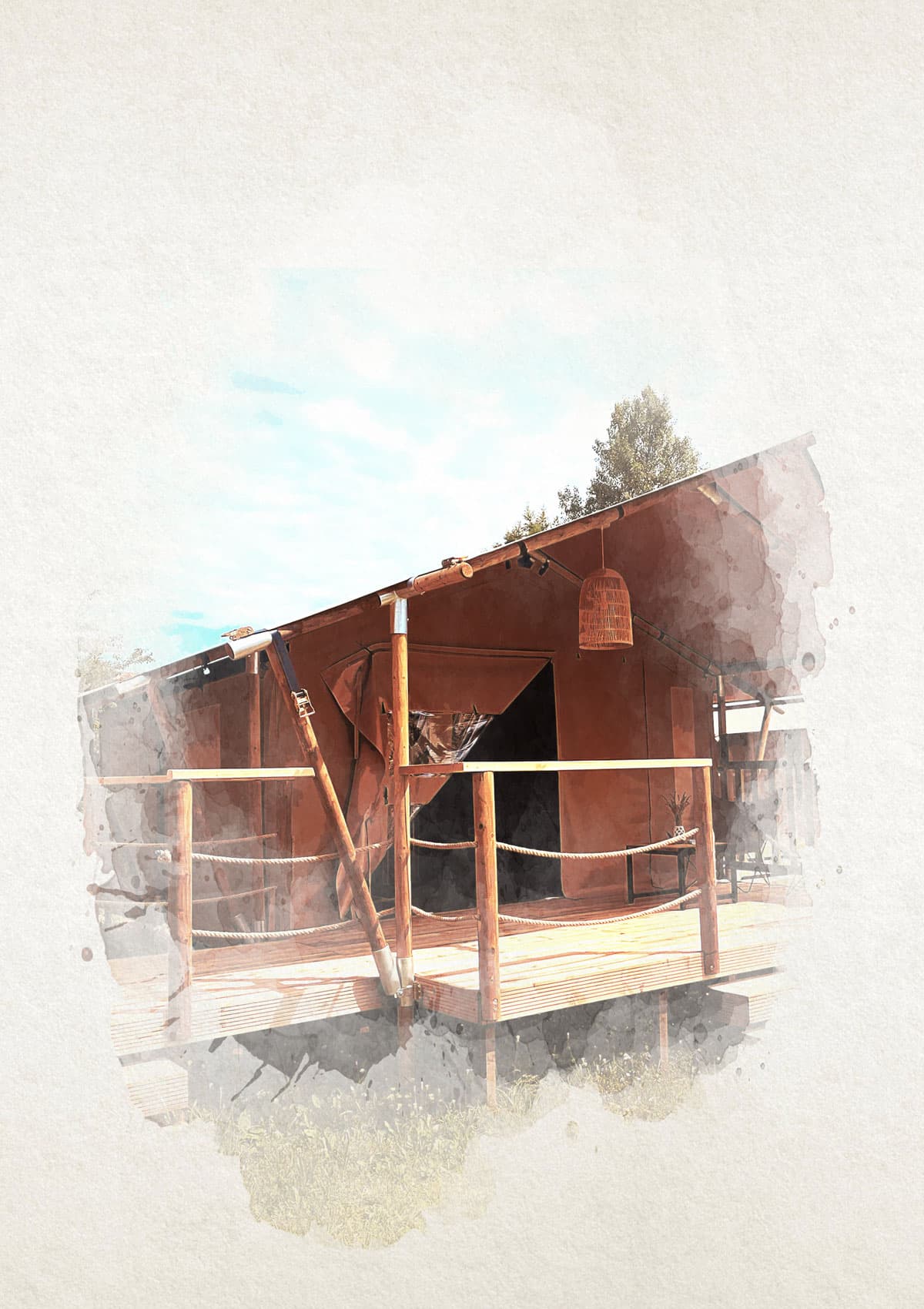 Luxus-Glampingzelte im Green Valley Glamping